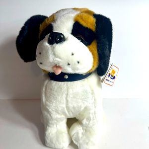 NWT. Plush puppy dog stuffed animal by SKM plush toys. Adorable large dog